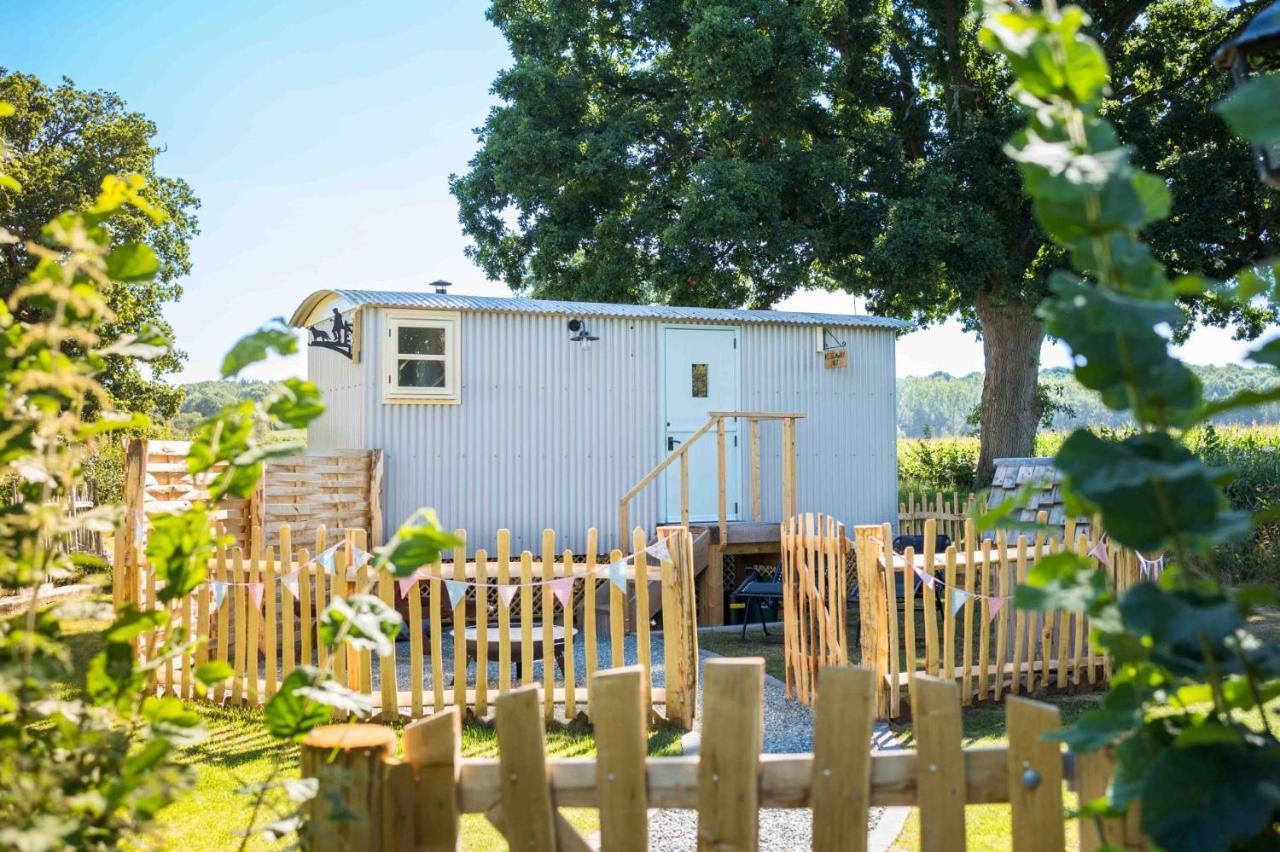 The Hideaway Hut - 1 Bed Shepherds Hut - Hereford Apartamento Exterior foto